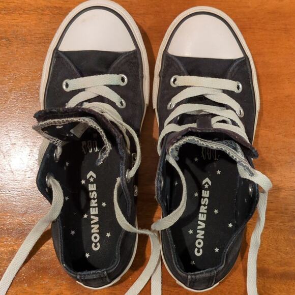 Converse All Star Chuck Taylor Low Double Tongue Sneaker big kids 1 - Picture 2 of 9